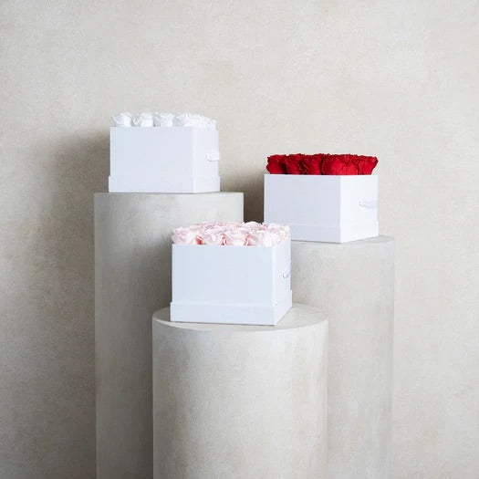 Le Carré Medium Square Box 16 Roses